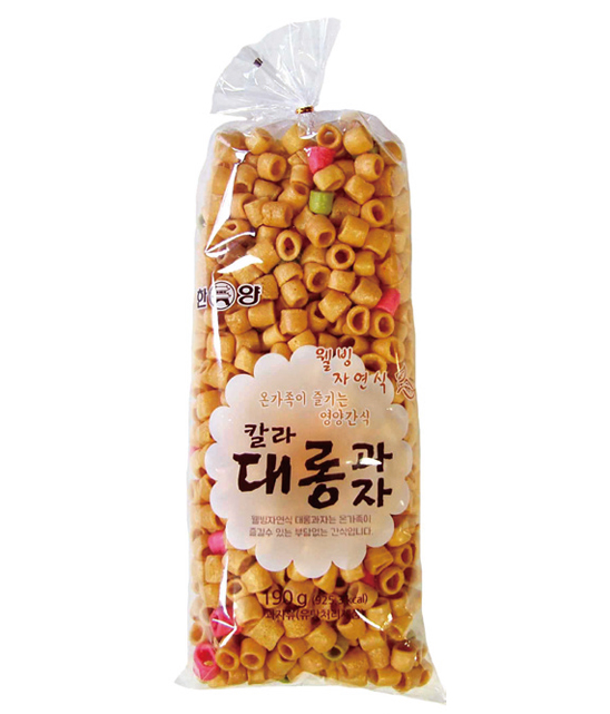 칼라대롱과자 130g