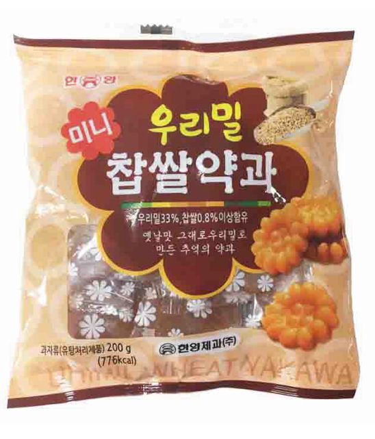 미니찹쌀약과 200g